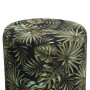 Hocker redondo multicolor tela de vidaXL, Taburetes y sillas plegables - Ref: Foro24-340252, Precio: 39,99 €, Descuento: %