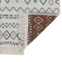 Beige and blue cotton rug 120x180 cm by vidaXL, Rugs - Ref: Foro24-340108, Price: 39,99 €, Discount: %