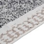 Black and grey cotton rug 120x180 cm by vidaXL, Rugs - Ref: Foro24-340090, Price: 31,80 €, Discount: %