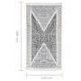 Black and grey cotton rug 120x180 cm by vidaXL, Rugs - Ref: Foro24-340090, Price: 31,80 €, Discount: %