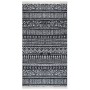 Black and white cotton rug 120x180 cm by vidaXL, Rugs - Ref: Foro24-340096, Price: 31,99 €, Discount: %