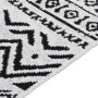 Black and white cotton rug 120x180 cm by vidaXL, Rugs - Ref: Foro24-340096, Price: 31,99 €, Discount: %