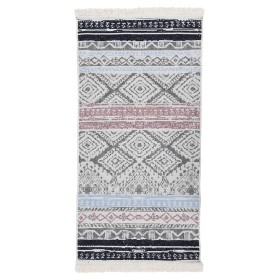 Pink and aquamarine cotton rug 80x150 cm by vidaXL, Rugs - Ref: Foro24-340098, Price: 20,63 €, Discount: %