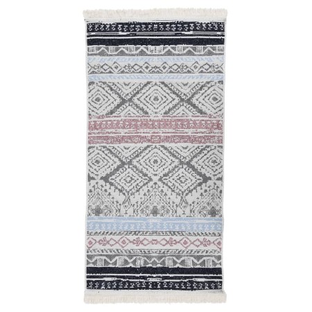 Pink and aquamarine cotton rug 80x150 cm by vidaXL, Rugs - Ref: Foro24-340098, Price: 20,99 €, Discount: %