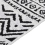 Black and white cotton rug 160x230 cm by vidaXL, Rugs - Ref: Foro24-340097, Price: 47,89 €, Discount: %