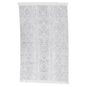 Light gray cotton rug 80x150 cm by vidaXL, Rugs - Ref: Foro24-340080, Price: 20,99 €, Discount: %