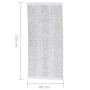 Light gray cotton rug 80x150 cm by vidaXL, Rugs - Ref: Foro24-340080, Price: 20,39 €, Discount: %