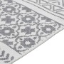 Alfombra de algodón blanca 100x300 cm de vidaXL, Alfombras - Ref: Foro24-340119, Precio: 43,33 €, Descuento: %