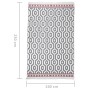 Gray cotton rug 160x230 cm by vidaXL, Rugs - Ref: Foro24-340139, Price: 42,47 €, Discount: %