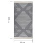 Dark gray cotton rug 80x150 cm by vidaXL, Rugs - Ref: Foro24-340128, Price: 24,20 €, Discount: %