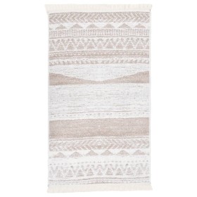 Beige cotton rug 120x180 cm by vidaXL, Rugs - Ref: Foro24-340114, Price: 40,99 €, Discount: %