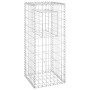 Cesta poste de gaviones de hierro 40x40x100 cm de vidaXL, Postes de cerca - Ref: Foro24-151260, Precio: 39,74 €, Descuento: %