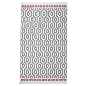 Gray cotton rug 120x180 cm by vidaXL, Rugs - Ref: Foro24-340138, Price: 29,99 €, Discount: %