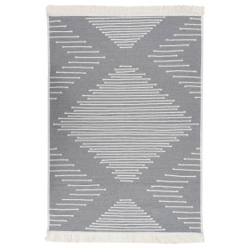 Dark gray cotton rug 160x230 cm by vidaXL, Rugs - Ref: Foro24-340133, Price: 51,99 €, Discount: %