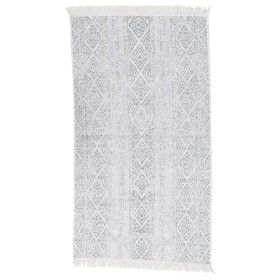 Light gray cotton rug 120x180 cm by vidaXL, Rugs - Ref: Foro24-340084, Price: 31,85 €, Discount: %