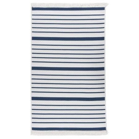 Navy blue cotton rug 120x180 cm by vidaXL, Rugs - Ref: Foro24-340126, Price: 31,70 €, Discount: %