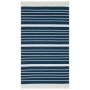 Navy blue cotton rug 120x180 cm by vidaXL, Rugs - Ref: Foro24-340126, Price: 31,70 €, Discount: %