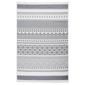 White cotton rug 160x230 cm by vidaXL, Rugs - Ref: Foro24-340121, Price: 42,99 €, Discount: %