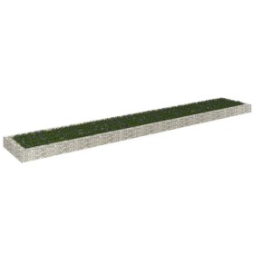 Steel gabion bed 600x100x20 cm by vidaXL, Pots and planters - Ref: Foro24-151316, Price: 95,99 €, Discount: %