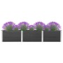 Gray WPC flower bed 300x50x54 cm by vidaXL, Pots and planters - Ref: Foro24-318099, Price: 328,74 €, Discount: %