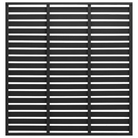 Black WPC Fence Panel 180x180cm by vidaXL, fence panels - Ref: Foro24-318111, Price: 201,13 €, Discount: %