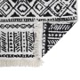 Black and white cotton rug 100x300 cm by vidaXL, Rugs - Ref: Foro24-340095, Price: 38,99 €, Discount: %