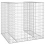 Gabion wall for galvanized garbage container 110x100x110 cm by vidaXL, Waste container supports - Ref: Foro24-151298, Price: ...