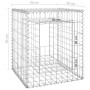 Iron gabion pole basket 50x50x60 cm by vidaXL, fence posts - Ref: Foro24-151266, Price: 38,91 €, Discount: %