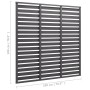 WPC gray fence panel 180x180 cm by vidaXL, fence panels - Ref: Foro24-318110, Price: 200,69 €, Discount: %