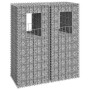 Cestas postes de gaviones 2 unidades hierro 40x40x100 cm de vidaXL, Postes de cerca - Ref: Foro24-151261, Precio: 42,53 €, De...