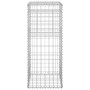 Cestas postes de gaviones 2 unidades hierro 40x40x100 cm de vidaXL, Postes de cerca - Ref: Foro24-151261, Precio: 42,53 €, De...