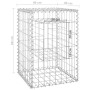 Gabion basket posts 2 units iron 40x40x60 cm by vidaXL, fence posts - Ref: Foro24-151259, Price: 48,57 €, Discount: %