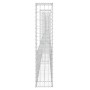 Cesta de gaviones forma de U 2 postes de hierro 740x20x100 cm de vidaXL, Paneles de vallas - Ref: Foro24-151280, Precio: 195,...