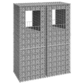 2 units of gabion basket posts, iron, 50x50x140 cm by vidaXL, fence posts - Ref: Foro24-151271, Price: 72,99 €, Discount: %