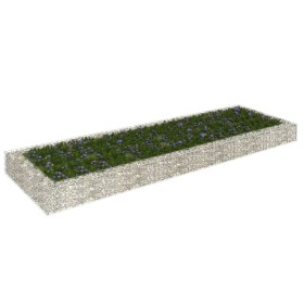 Arriate de gaviones de acero galvanizado 300x100x20 cm de vidaXL, Maceteros y jardineras - Ref: Foro24-151313, Precio: 50,35 ...