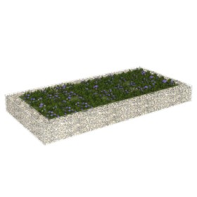 Steel gabion bed 200x100x20 cm by vidaXL, Pots and planters - Ref: Foro24-151312, Price: 42,93 €, Discount: %