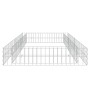 Steel gabion bed 200x100x20 cm by vidaXL, Pots and planters - Ref: Foro24-151312, Price: 43,57 €, Discount: %