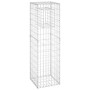 Cestas postes de gaviones 2 unidades hierro 40x40x140 cm de vidaXL, Postes de cerca - Ref: Foro24-151263, Precio: 52,24 €, De...