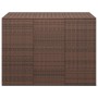 Chest for garden cushions brown PE rattan 145x100x103 cm by vidaXL, Outdoor storage boxes - Ref: Foro24-317230, Price: 222,39...