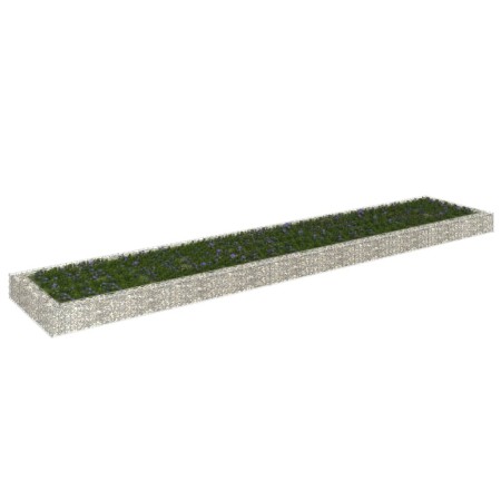 Arriate de gaviones de acero 500x100x20 cm de vidaXL, Maceteros y jardineras - Ref: Foro24-151315, Precio: 72,93 €, Descuento: %