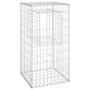 Cesta poste de gaviones de hierro 50x50x100 cm de vidaXL, Postes de cerca - Ref: Foro24-151268, Precio: 45,35 €, Descuento: %