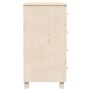 Aparador HAMAR madera de pino maciza marrón miel 113x40x80 cm de vidaXL, Aparadores - Ref: Foro24-340444, Precio: 117,58 €, D...