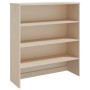 Aparador superior HAMAR pino macizo marrón miel 90x30x100 cm de vidaXL, Aparadores - Ref: Foro24-340432, Precio: 104,69 €, De...