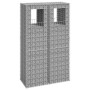 Gabion basket posts 2 units iron 50x50x180 cm by vidaXL, fence posts - Ref: Foro24-151273, Price: 107,27 €, Discount: %