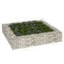 Galvanized steel gabion bed 100x100x20 cm by vidaXL, Pots and planters - Ref: Foro24-151311, Price: 35,56 €, Discount: %