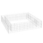 Galvanized steel gabion bed 100x100x20 cm by vidaXL, Pots and planters - Ref: Foro24-151311, Price: 35,56 €, Discount: %