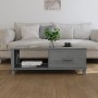 HAMAR coffee table solid dark gray pine wood 100x55x35cm by vidaXL, Coffee table - Ref: Foro24-340454, Price: 85,41 €, Discou...