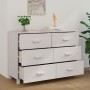 HAMAR Sideboard aus massivem weißem Kiefernholz 113x40x80 cm von vidaXL, Sideboards - Ref: Foro24-340449, Preis: 131,87 €, Ra...