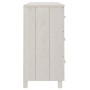 Aparador HAMAR madera maciza de pino blanco 113x40x80 cm de vidaXL, Aparadores - Ref: Foro24-340449, Precio: 131,87 €, Descue...