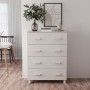 HAMAR sideboard solid white pine wood 79x40x103.5 cm by vidaXL, Sideboards - Ref: Foro24-340425, Price: 163,99 €, Discount: %